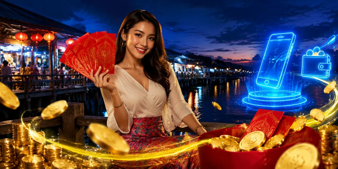 Sampul merah bonus perayaan promosi sx2 untuk pemain Malaysia