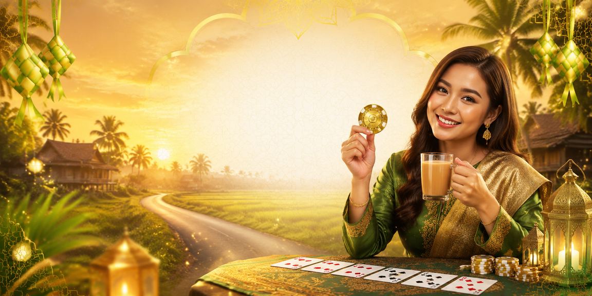 Pemain Malaysia menikmati permainan rummy sempena Hari Raya di platform sx2